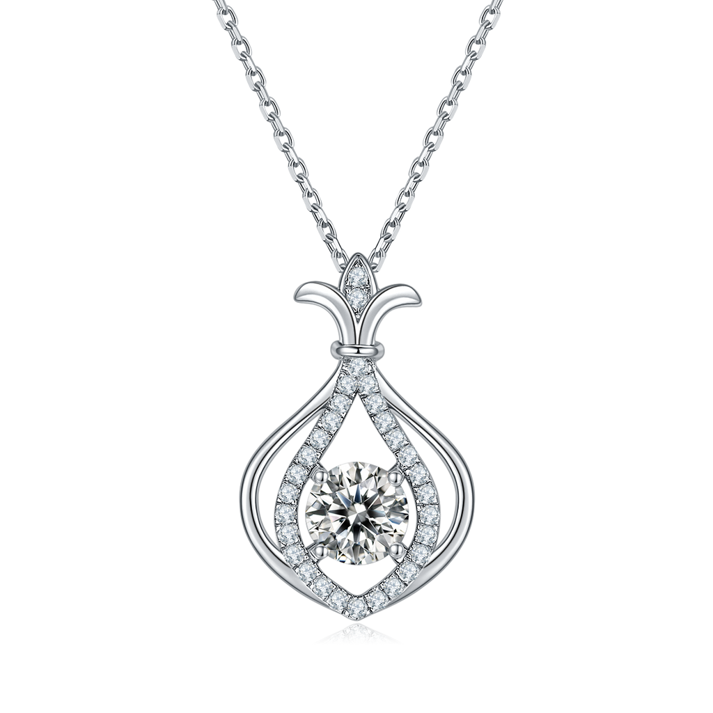 S925 Collier en acier inoxydable