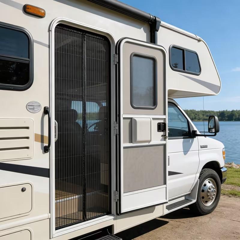 Porte d'écran magnétique RV 1pc - Facile à installer
