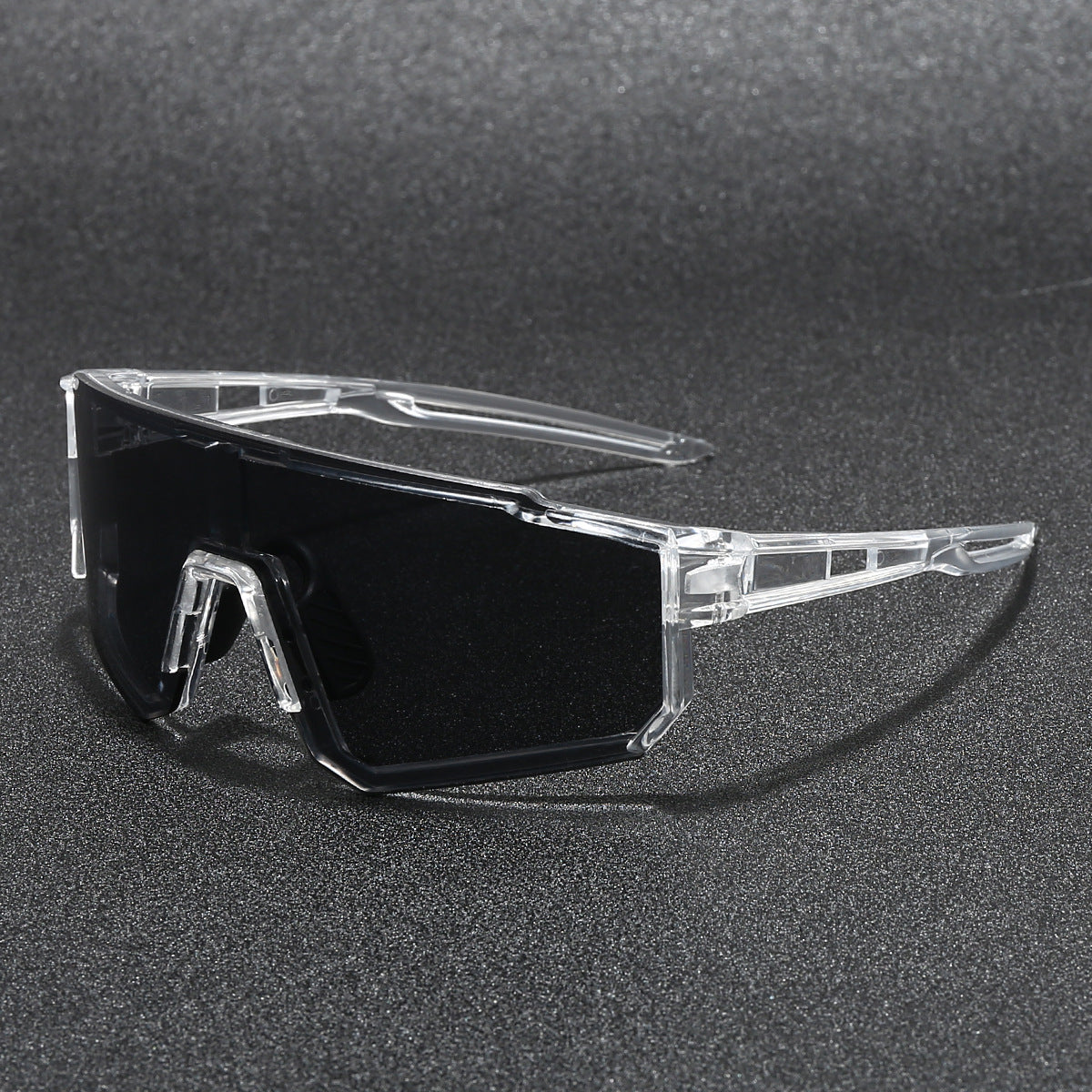 Lunettes de soleil européennes et américaines de style Sporty Square