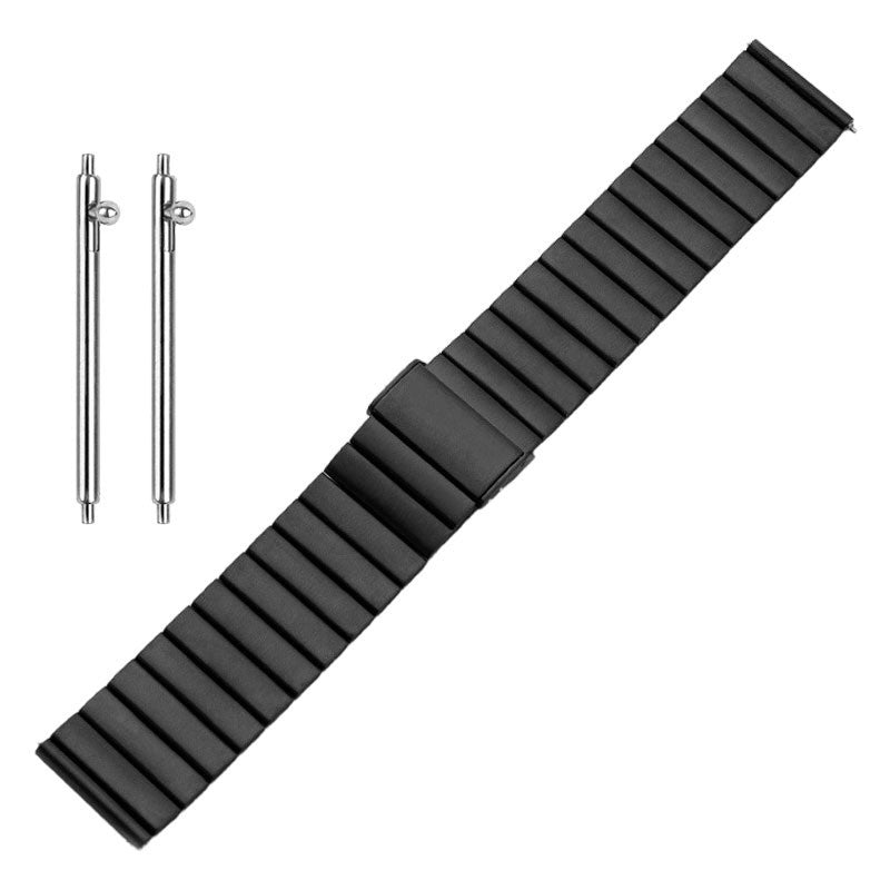 Trois perles en acier inoxydable Bracelet en métal massif