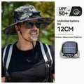 Chapeau d'éventail de pulvérisation Cooling Sunshade Chapeau Fisherman