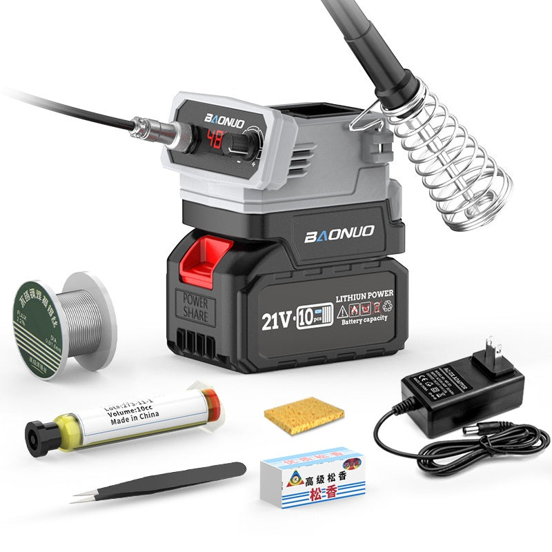 Pistolet à souder électrique Lithium-ion Soudage rapide Fer à souder