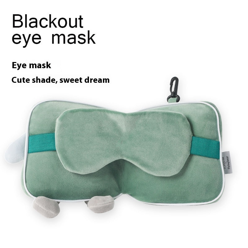 Stockage Oeil Masque U-forme Oreiller Voyage Portable Suspension Bagage