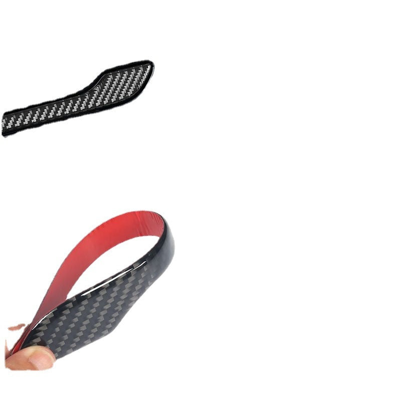 Poignée anti-rayure Patch Carbon Fiber Luminous Sticker Modification Ya Accessoires