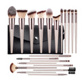 Set de brosse de maquillage de 20 pièces en champagne