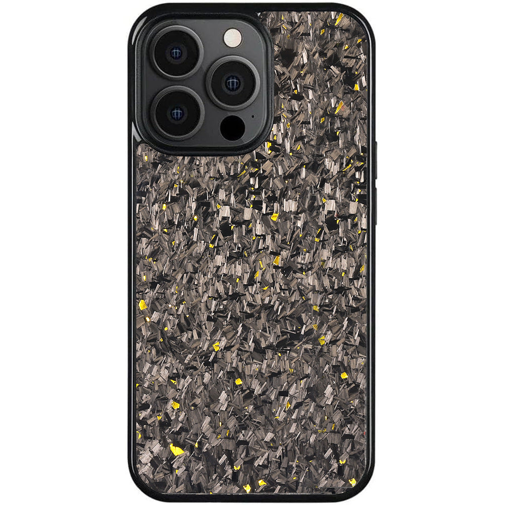 Coque de téléphone en fibre de carbone forgée résistant à la chute