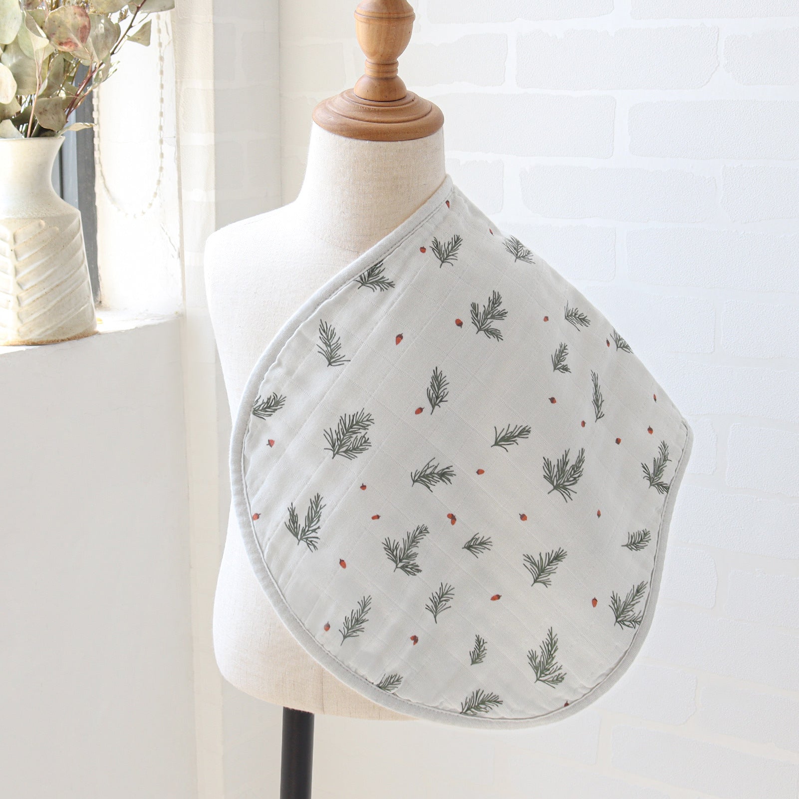 Baby Pat Serviette à six couches Gauze Bib Nouveau-né Coton Epaule Pad Baby Bib Serviette à cracher
