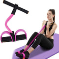Rope de résistance au fitness pour le yoga abdominal en six barres
