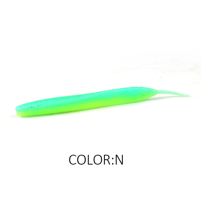 Lure Noodle Worm Soft Bait Sans plomb Vers à repas