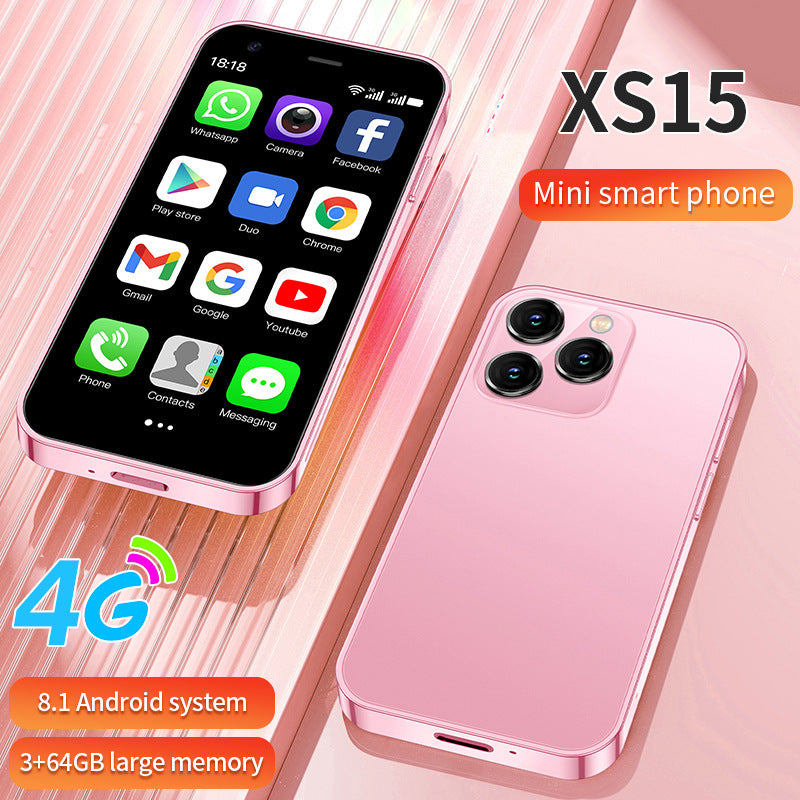 XS15 Portable Mini Téléphone 35 pouces 2GB16GB Téléphone intelligent Android