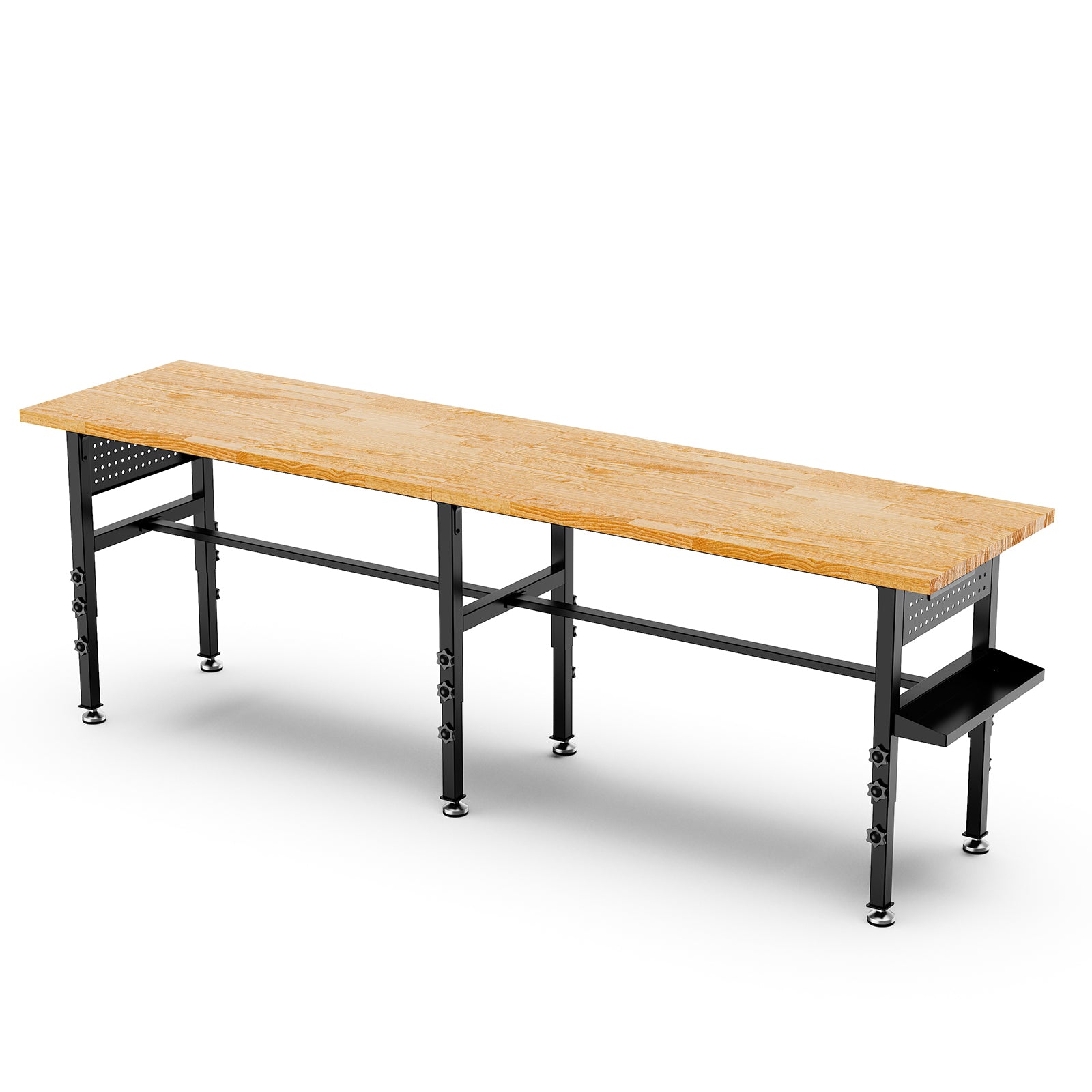 96in Workbench réglable avec pegboard latéral