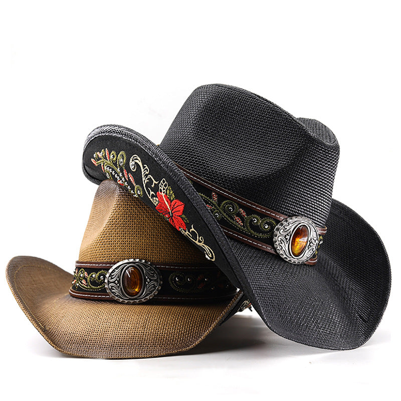 Cowboy Hat Tibet Tourisme Photo Plage Étanche au soleil