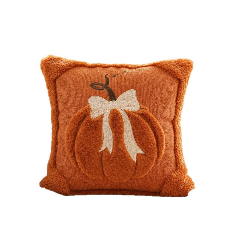 Couverture d'oreiller à la citrouille
