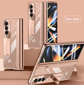 HD Transparent résistant aux éclaboussures avec boîtier de téléphone intégré Bracket Shell Film
