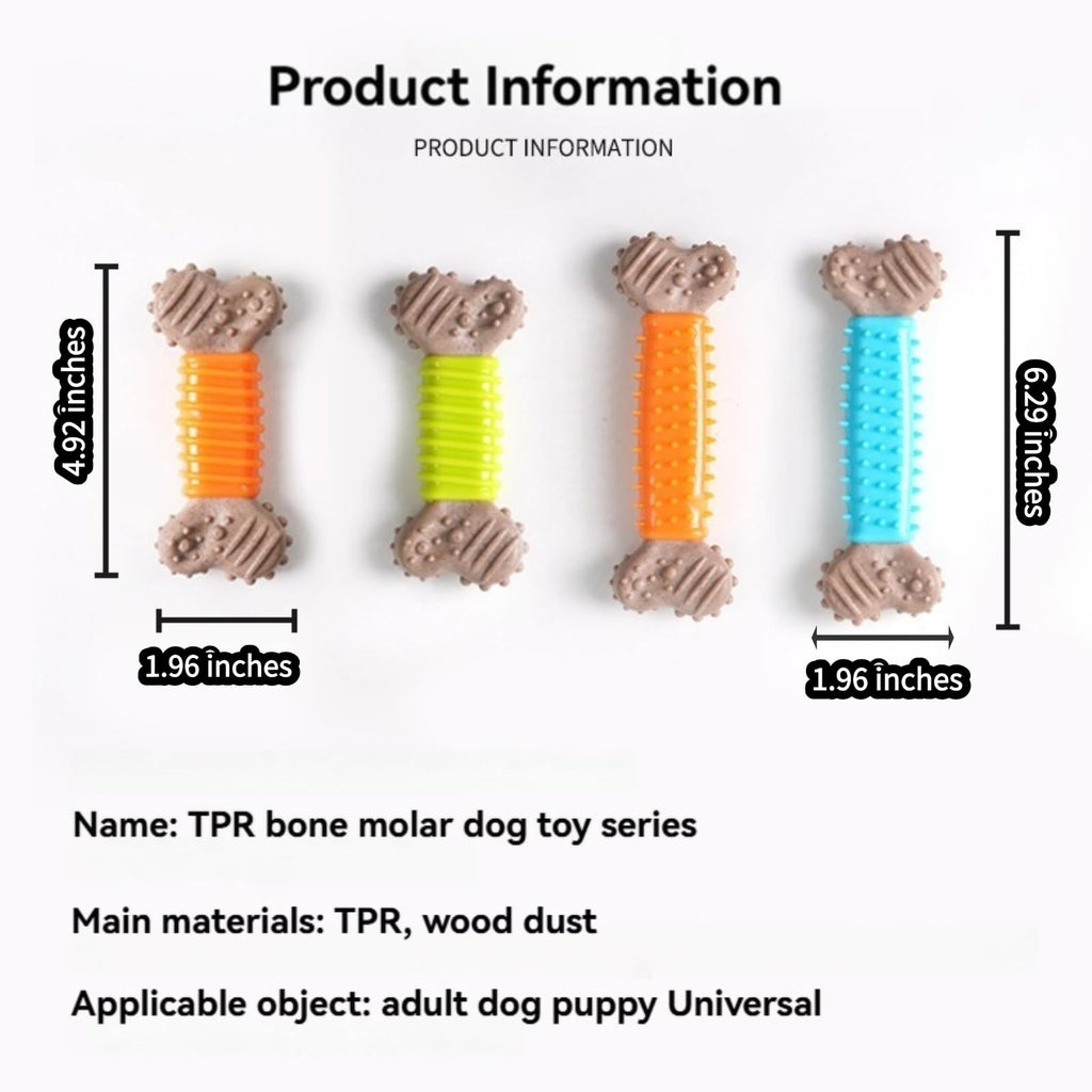 Jouets à croquer pour chiens pour brochettes agressives