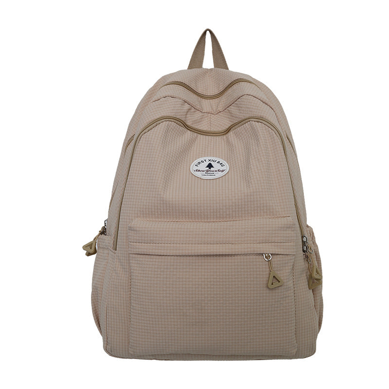 Sac à dos de campus à grande capacité de style sucré