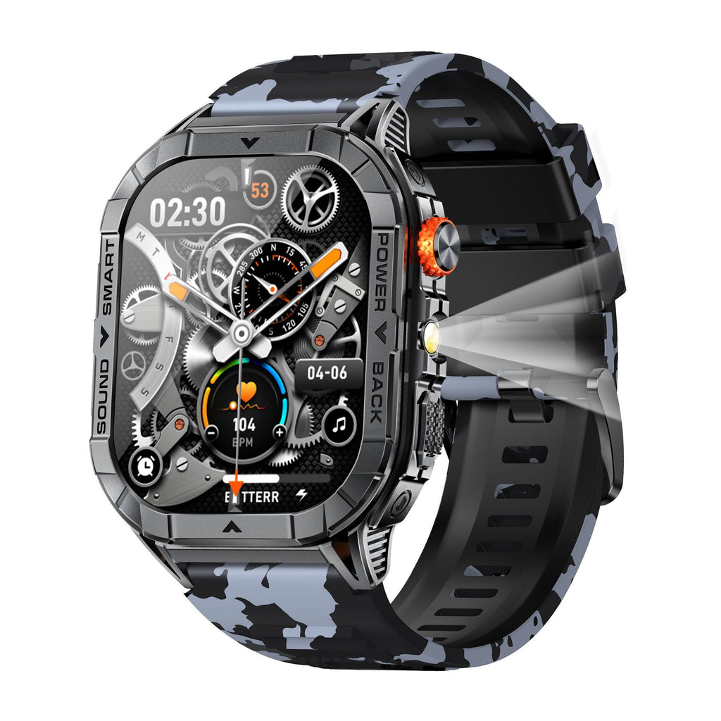 K70A Smartwatch avec surveillance de la fréquence cardiaque et appel Bluetooth
