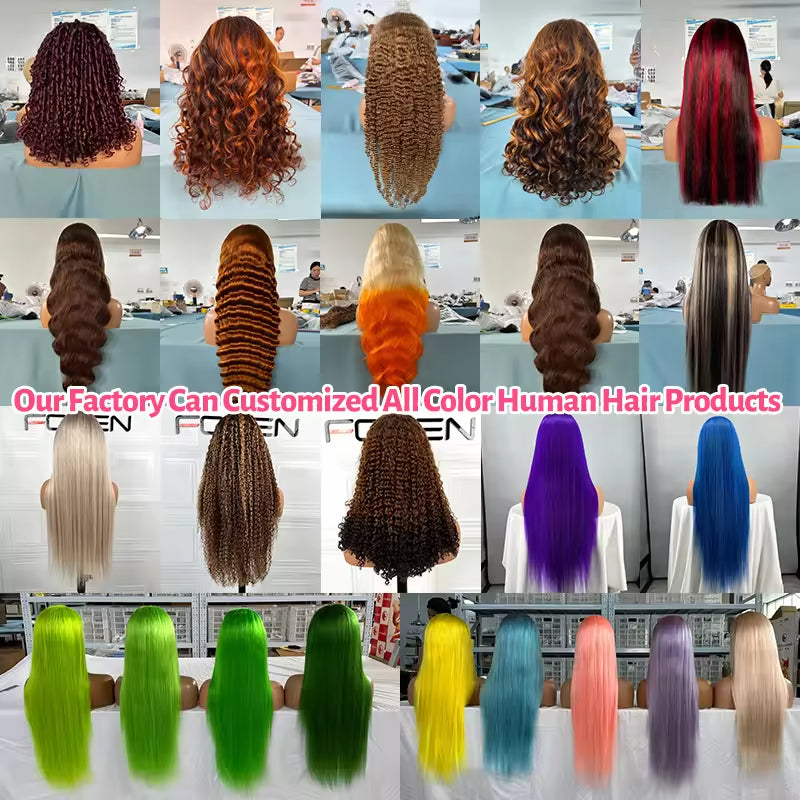 Perruque Cheveux Humains Perruque avant 13x4 Haute définition Perruque devant cheveux Humains avec Al