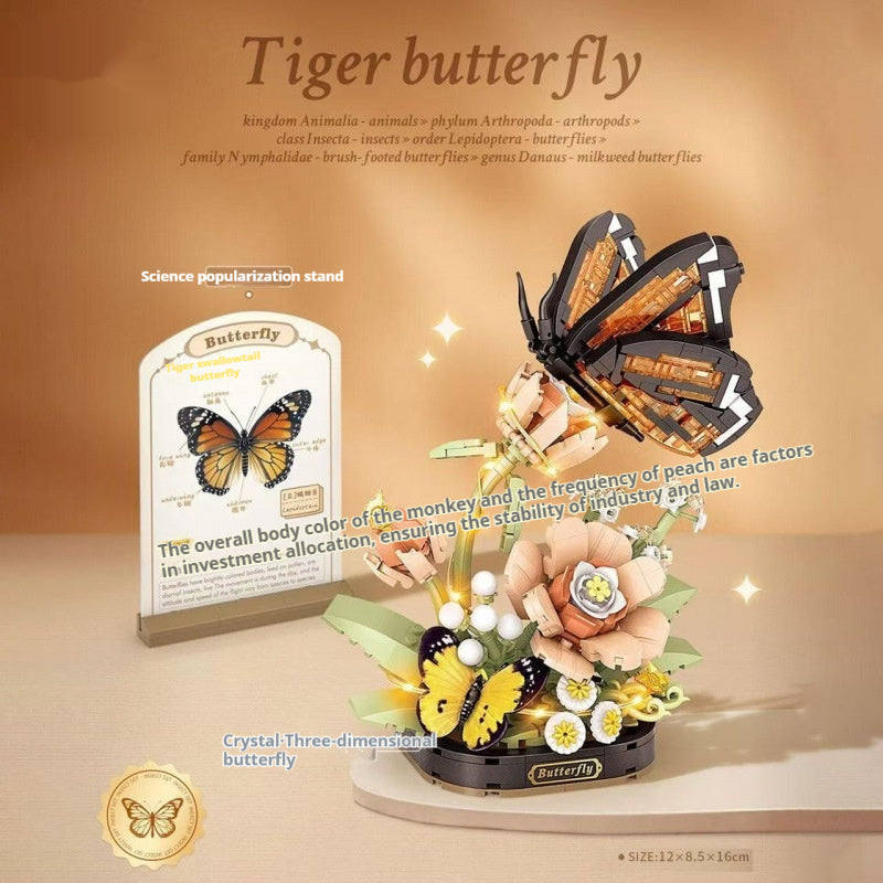 Blocs de construction d'insectes mignons