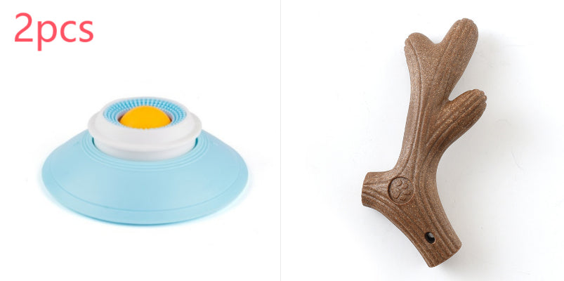 Jouet de chien Un bol auto-amusant anti-goutte pour traiter l'alimentation lente pour garder votre pup Entrée