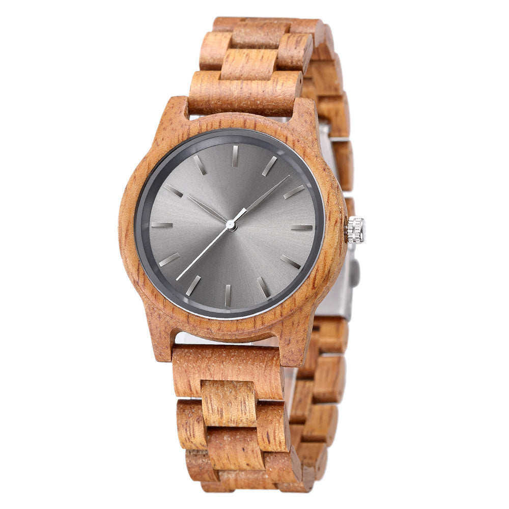 Ultra-mince Mode Simple Cadeaux Montre en bois