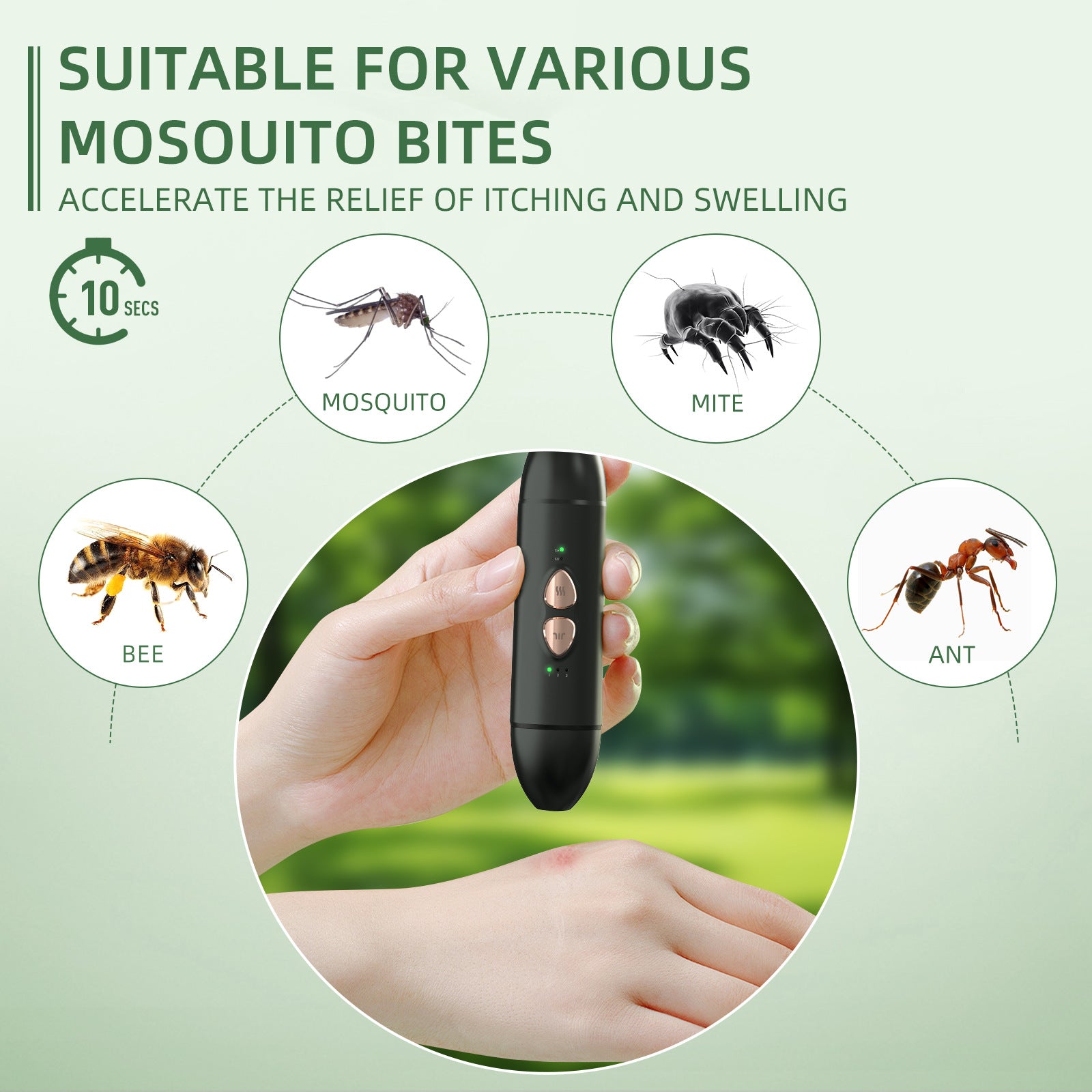 2-en-1 Instrument anti-démarrage pour insecticides électriques