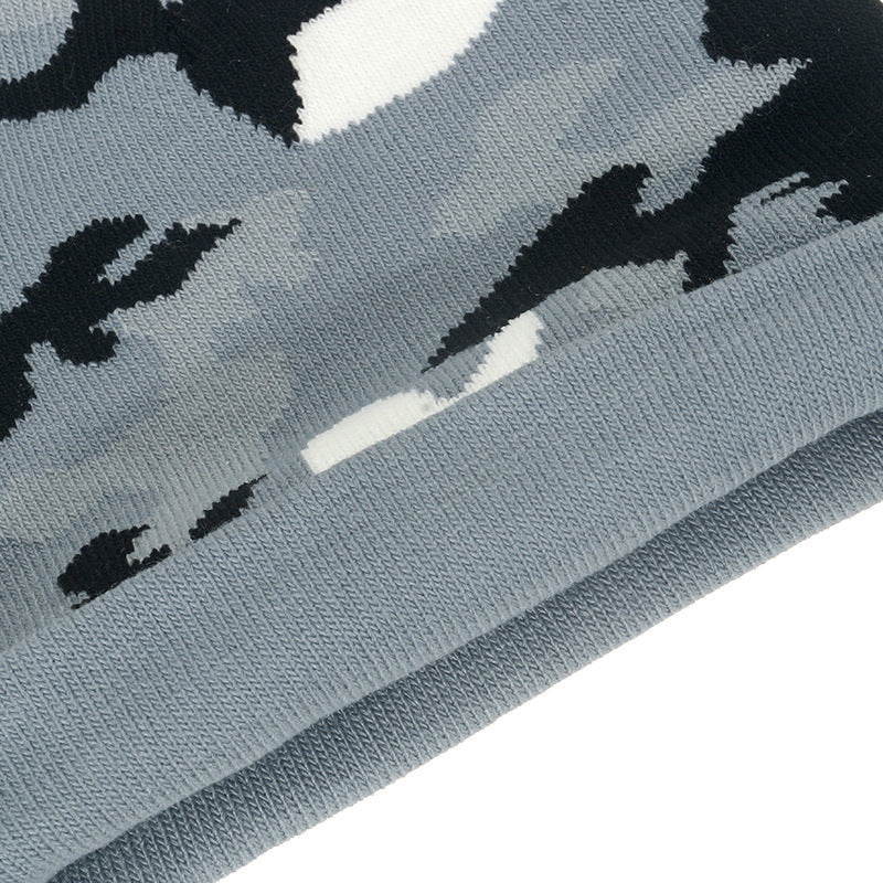 Bonnet Jacquard Camouflage pour hommes