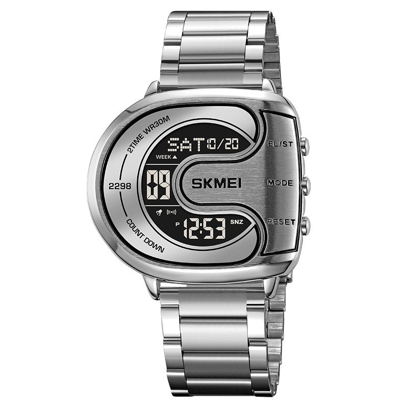 Creative Dial Multifunctional Waterproof Electronic Watch for Men