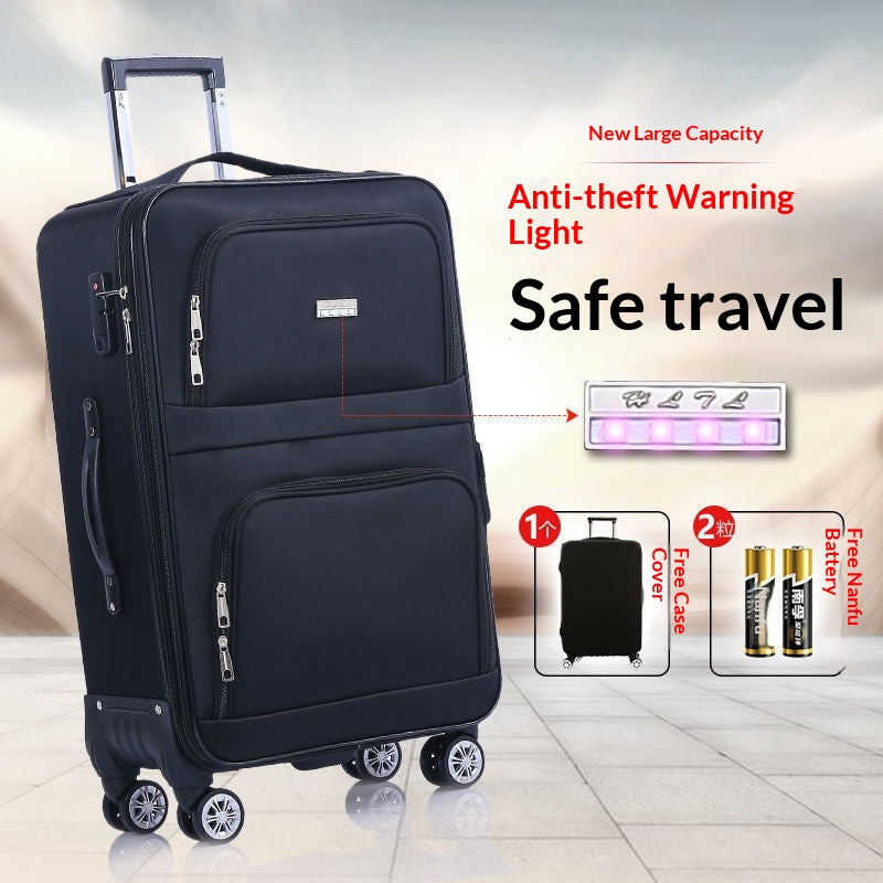 Valise à roulettes à quatre roues Étui en tissu Oxford