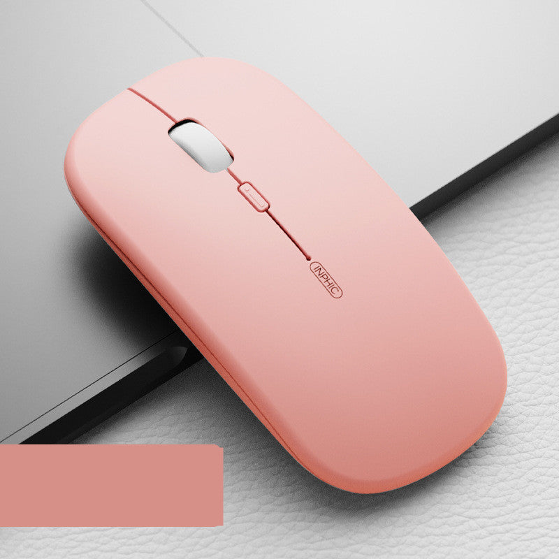 Mouse sans fil de charge de bureau silencieux
