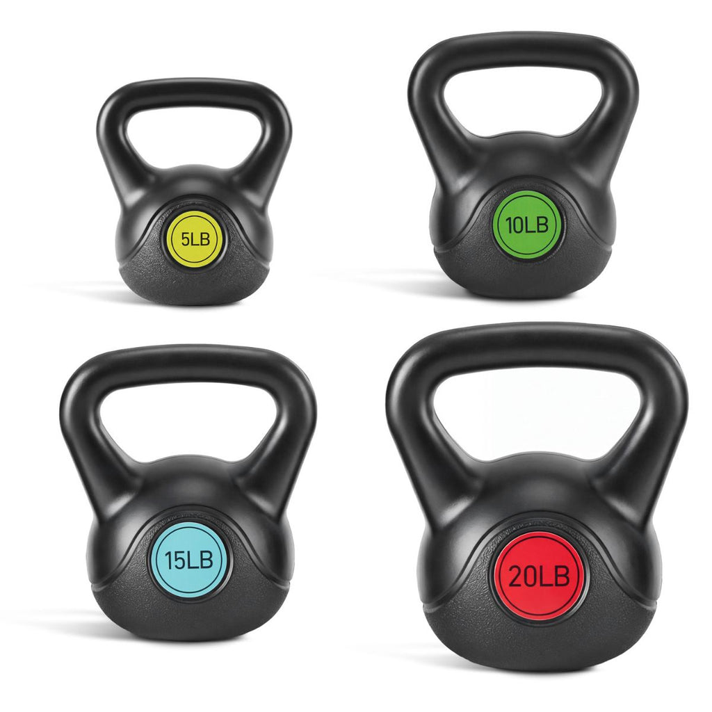 Ensemble de kettlebells durs