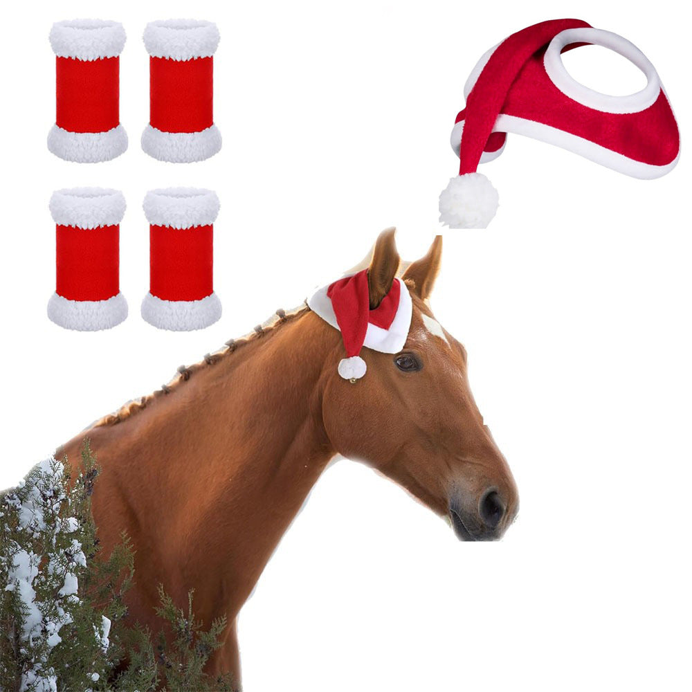 Magahou Fête Chapeau de Noël Leg Warmer