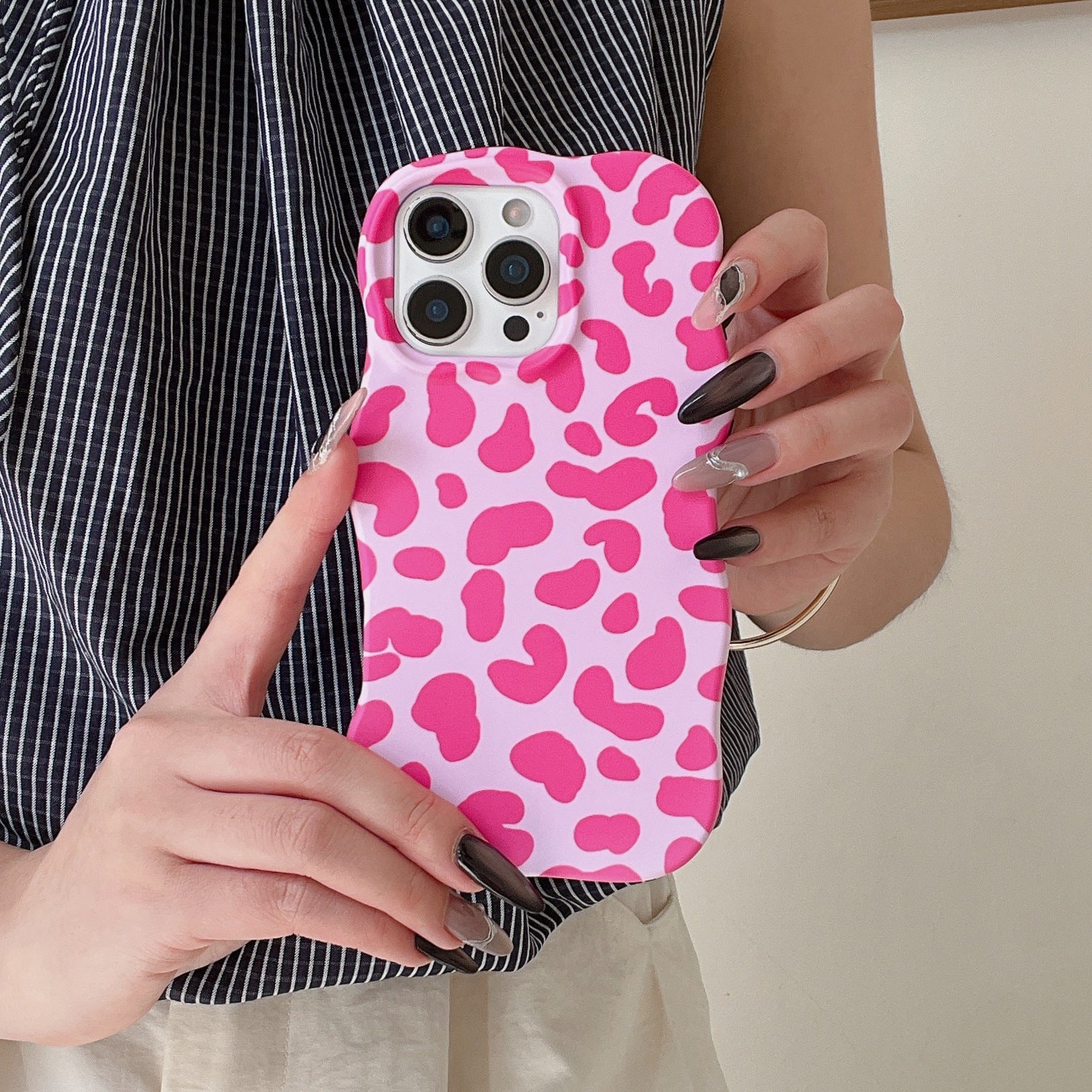 Cas de téléphone haut de gamme Leopard
