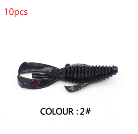 Simulation de lure appât doux 8cm Tackle de pêche