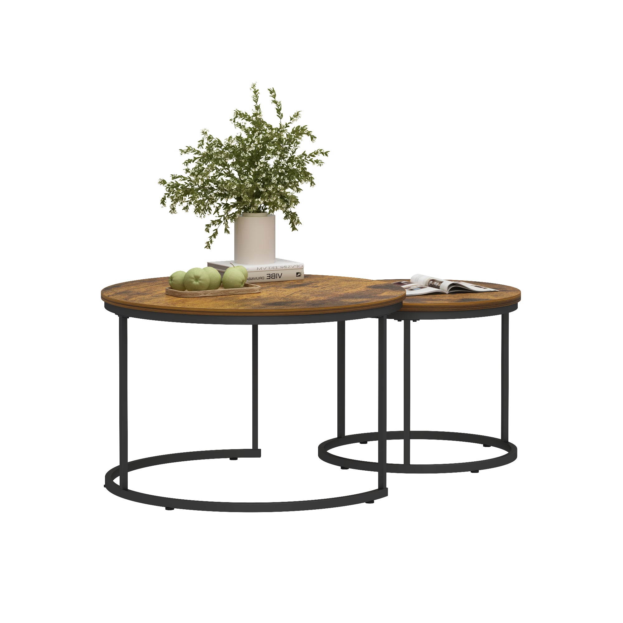 Table à café en nid de 2