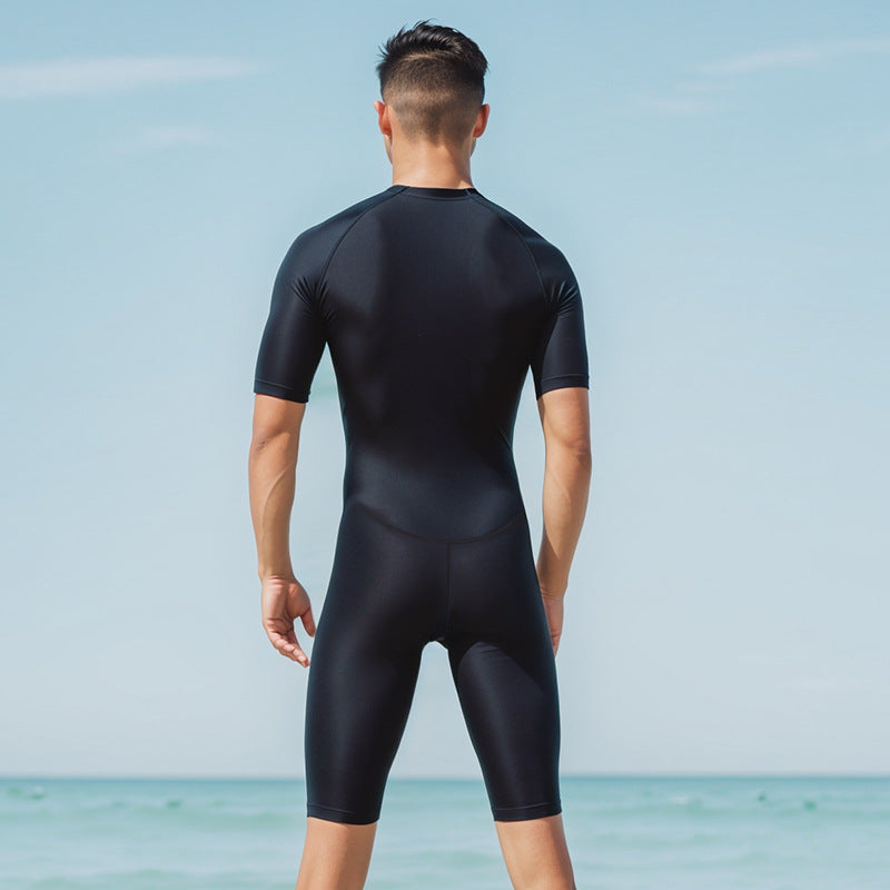 Maillot de bain à manches courtes à manches courtes pour hommes