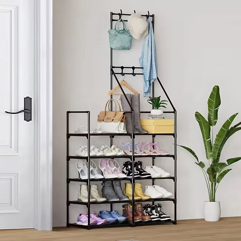 Combo tout-en-un, porte-chaussures en double rive robuste