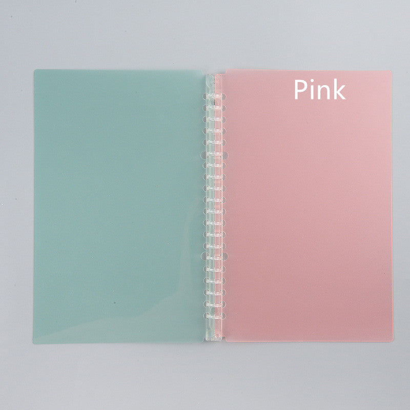 Plastic Flipbook Frosted Clip Accessories