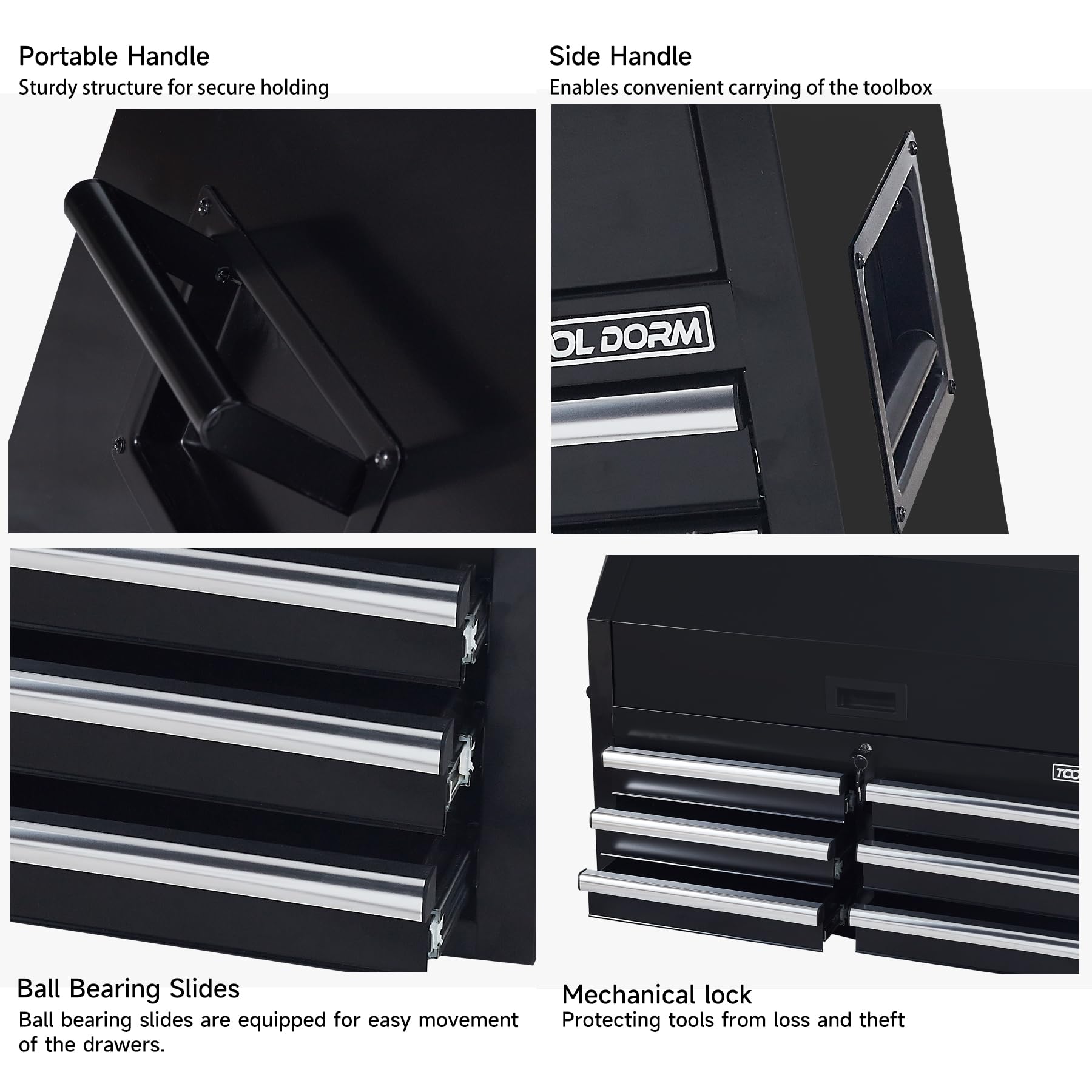 Uniquement pour l'expédition sur Bill 36-pouce 6-drawer Tool Cabinet empilable TC3606