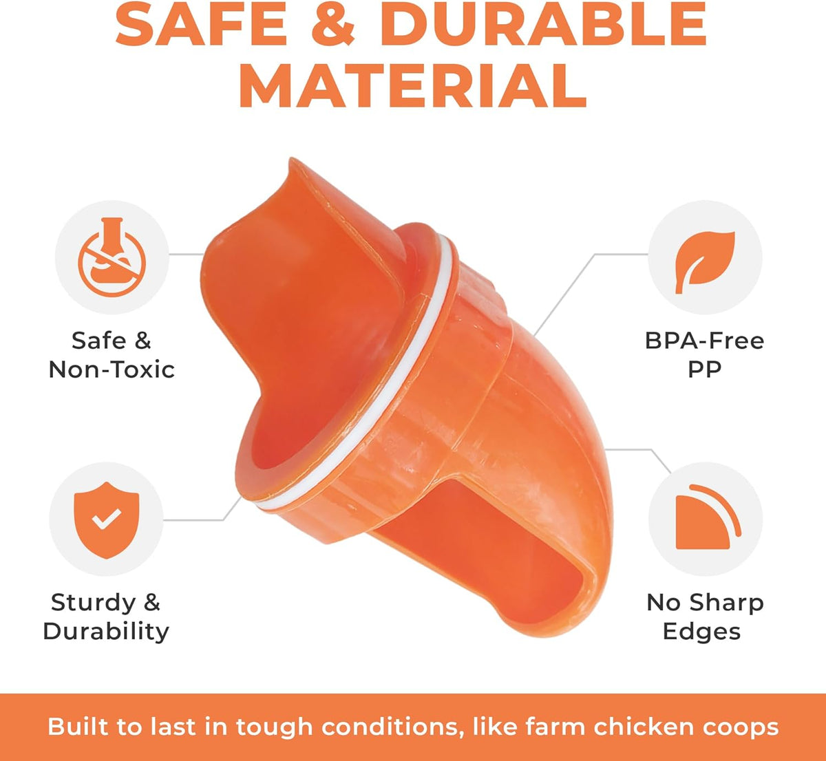 Trousse d'alimentation durable pour les poulets d'engraissement à base de viande de volaille pour les seaux