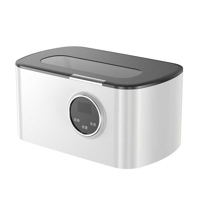 Nettoyeur à ultrasons portable pour lunettes et bijoux pour usage domestique