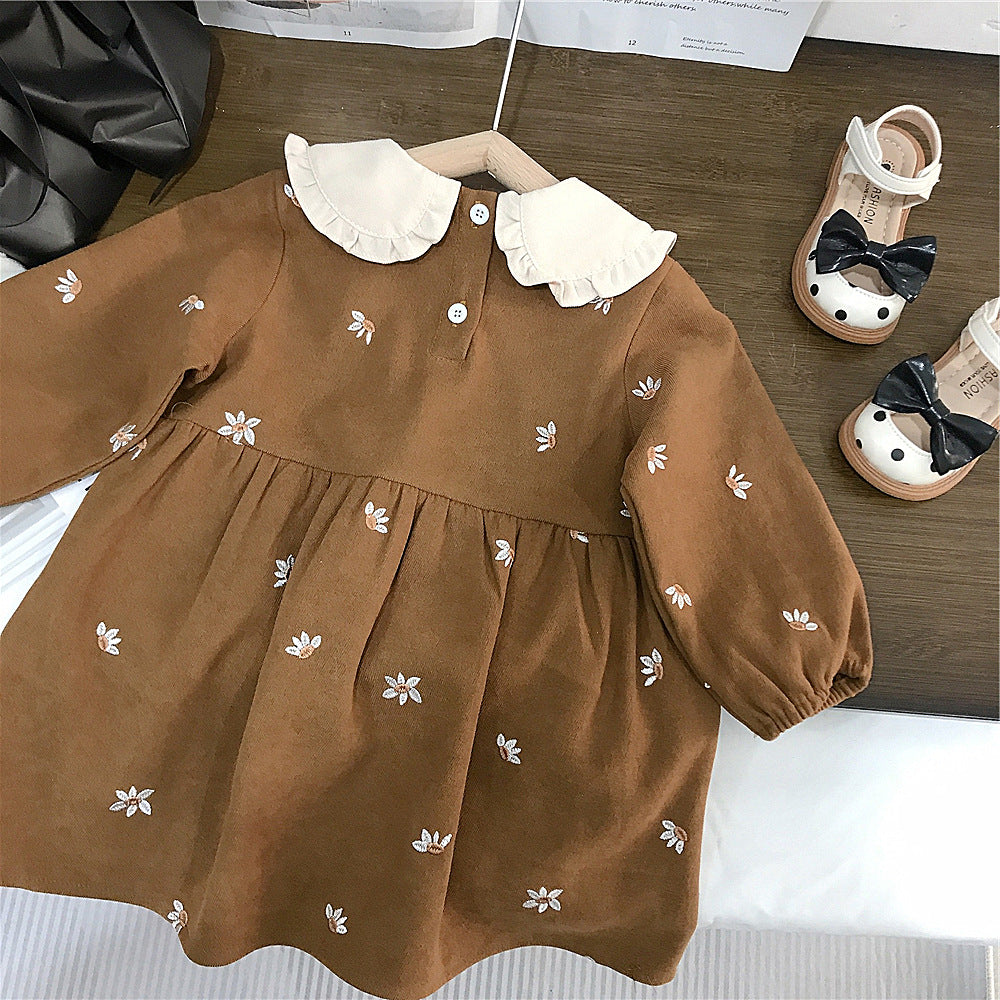 Robe de Dentelle Fashionable pour Filles