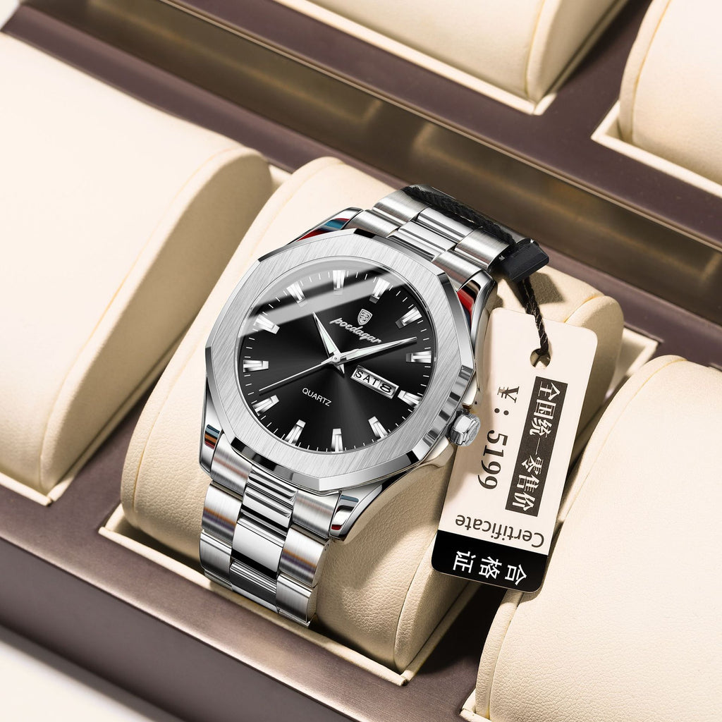 Men's Stainless Steel Quartz Watch