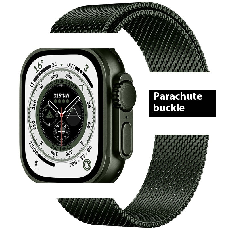 Bracelet de ceinture en acier parachute