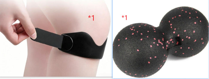 Fitness Basketball Jump Rope et équipement de protection Ensemble de bracelets de Patellar