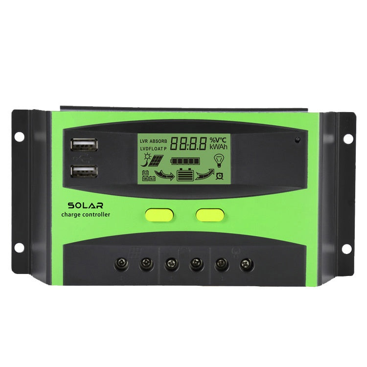 Contrôleur solaire 12v24v20A-60A Contrôleur de panneau photovoltaïque