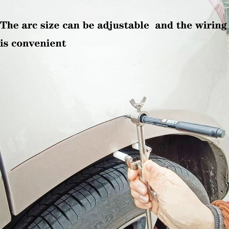 1x Automobile Dent Repair Roue Arch Car Body Line Outils de marquage Gamme 0cm-20cm
