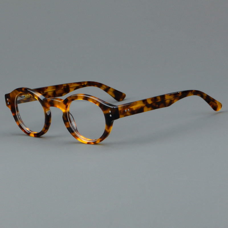 Cadre en tôle République de Chine style Monture ronde Myopia Verres Cadre Non-prescript