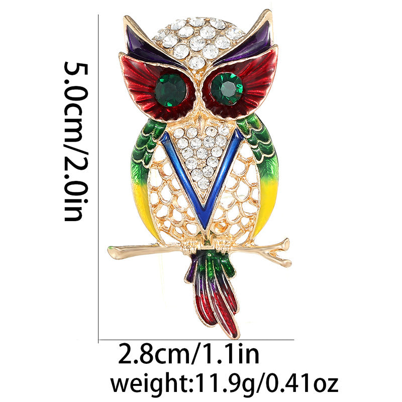 Broche animale polyvalente en alliage minimaliste