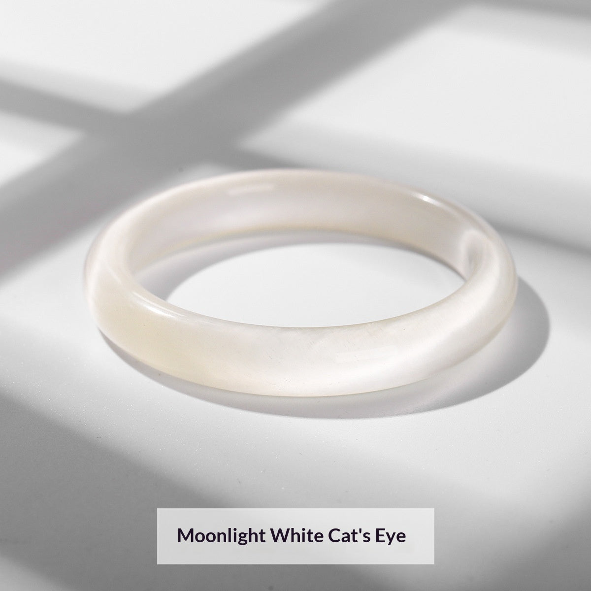 Bracelet pour les yeux de chat de type glace pour les femmes de haute qualité comme la lumière de lune blanche